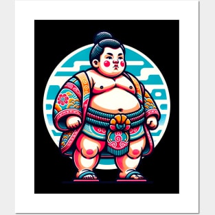 Sumo Wrestler Posters and Art